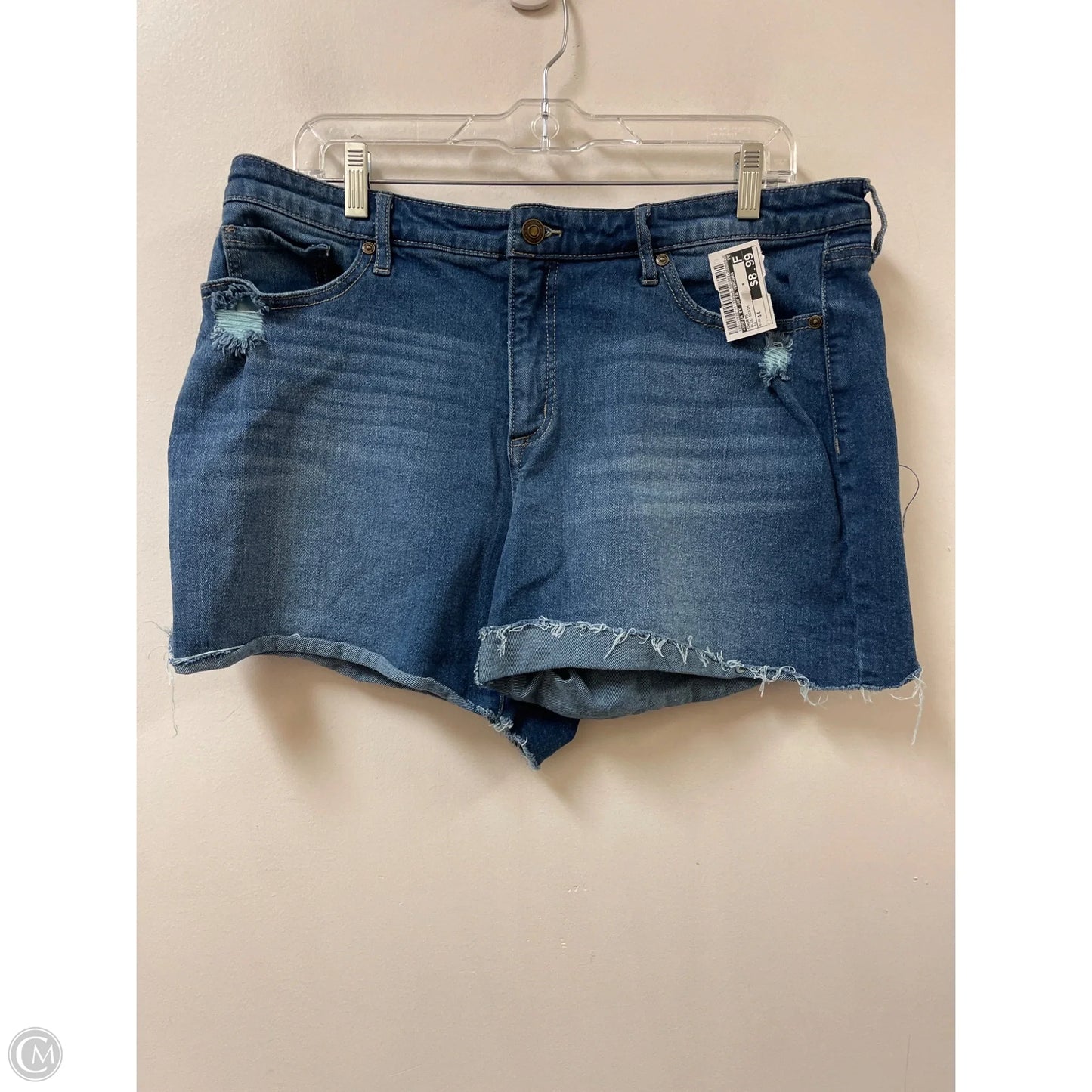 Shorts By Sofia By Sofia Vergara In Blue Denim, Size: 14