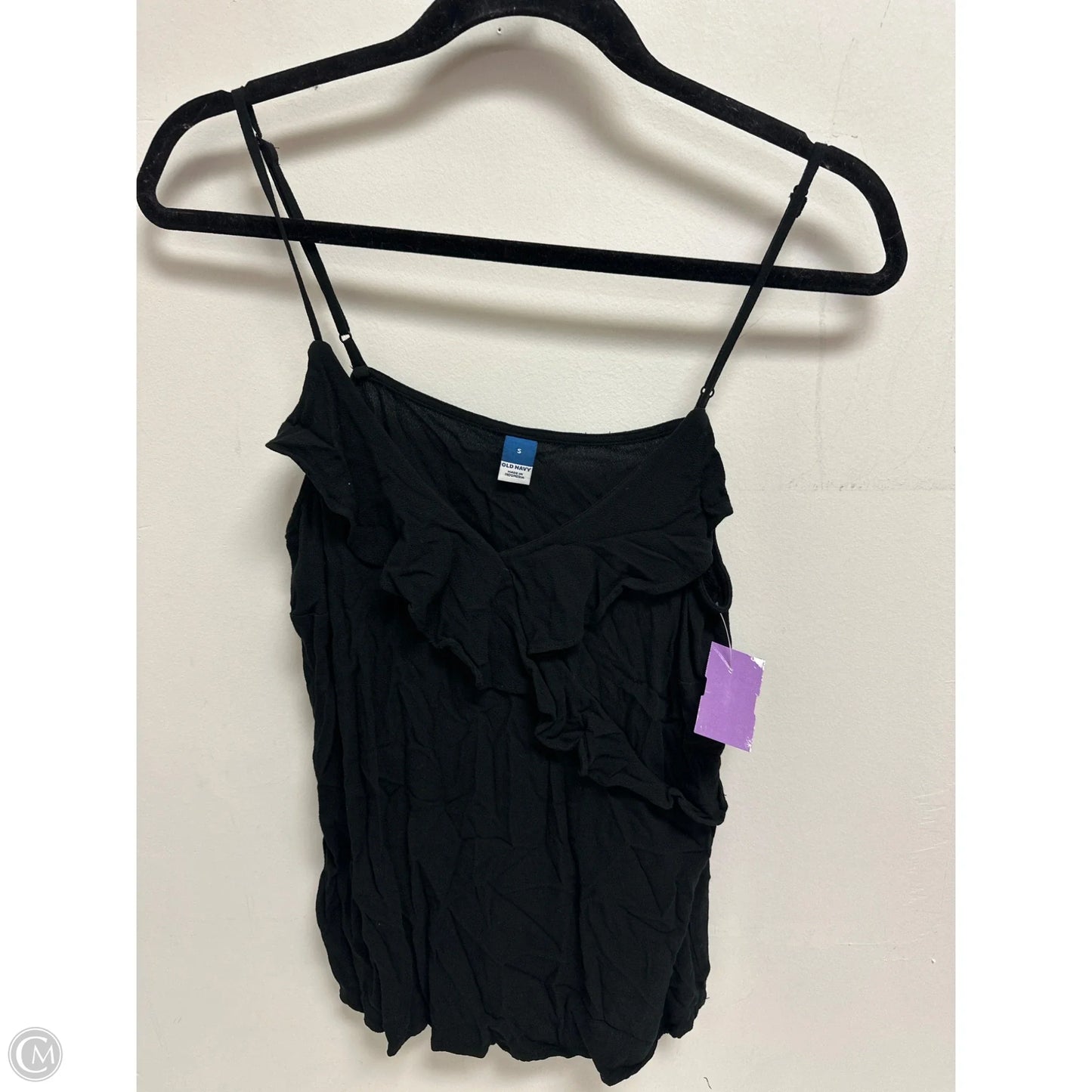 Top Sleeveless By Old Navy In Black, Size: S