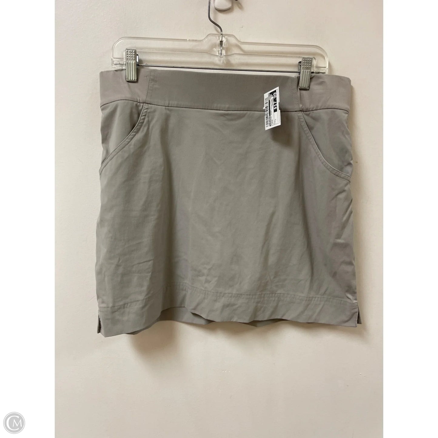 Athletic Skort By Columbia In Cream, Size: L