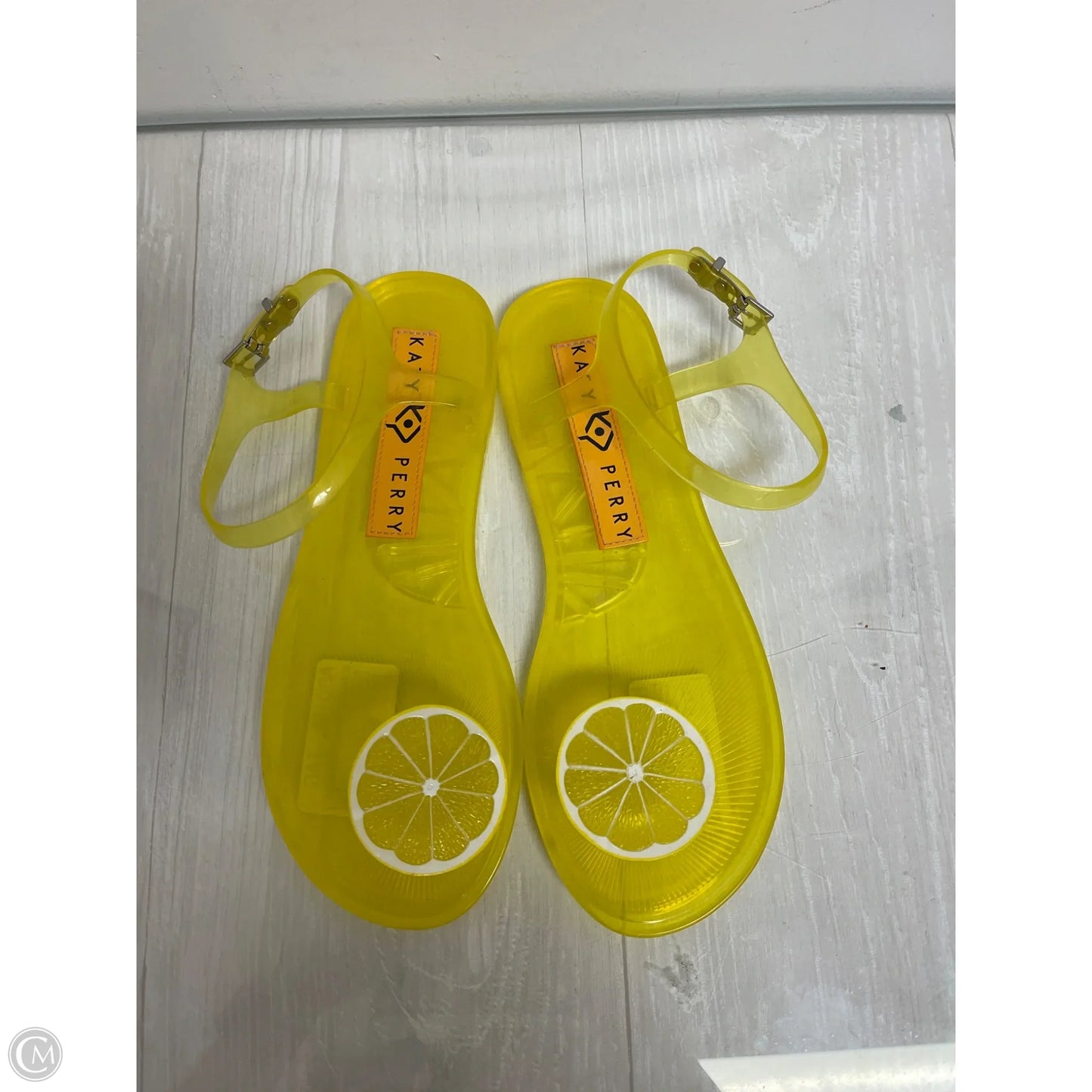 Sandals Flats By Katy Perry In Yellow, Size: 9.5