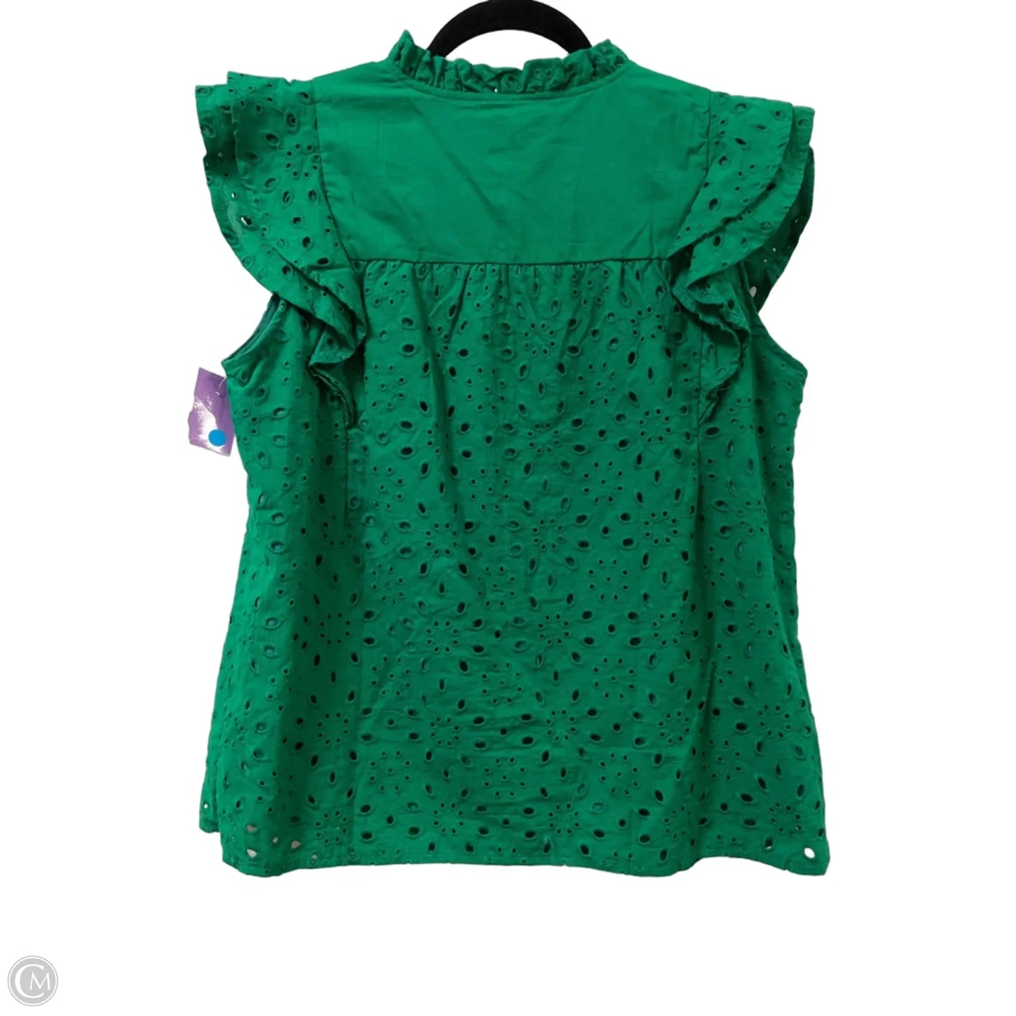 Top Short Sleeve By Prettygarden In Green, Size: S