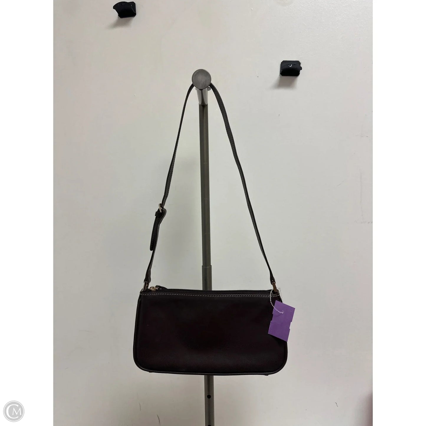 Handbag Leather By Casual Corner, Size: Small
