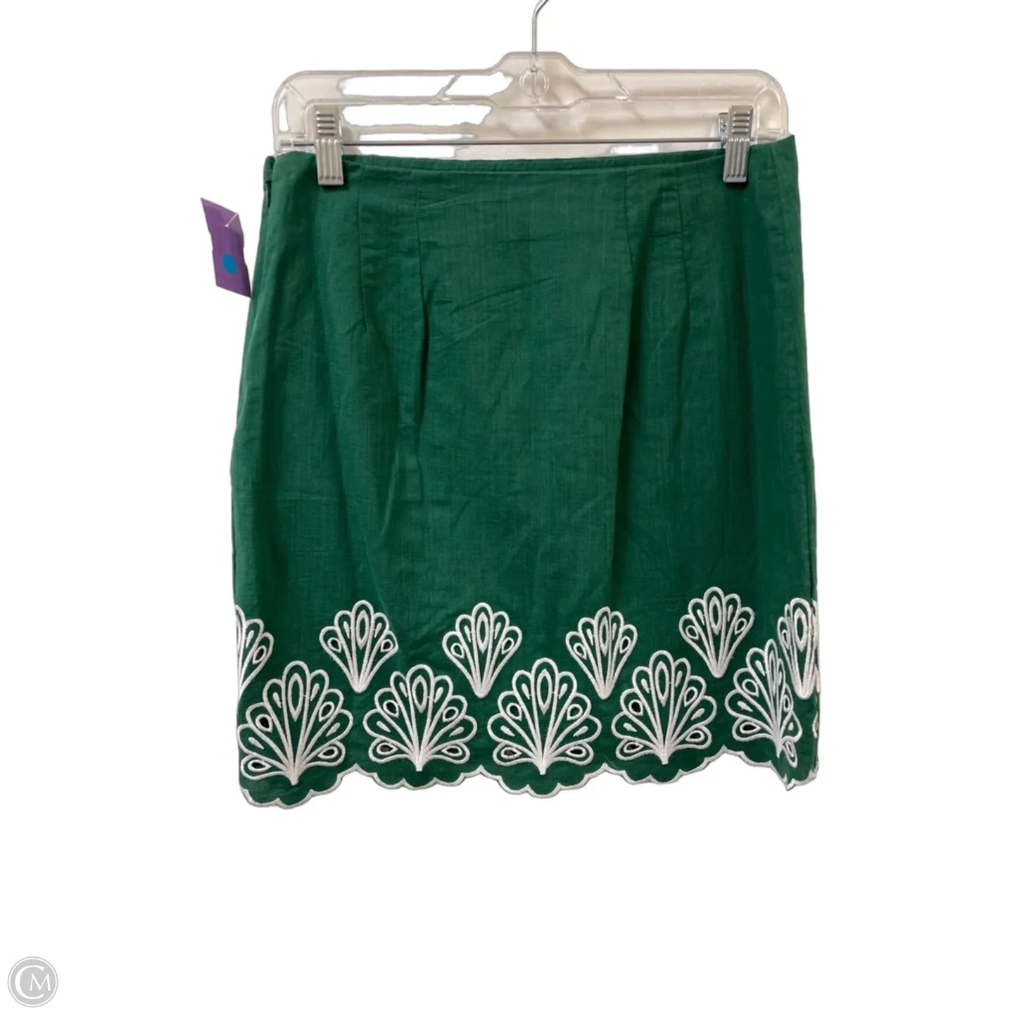 Skirt Mini & Short By Talbots In Green, Size: 4p
