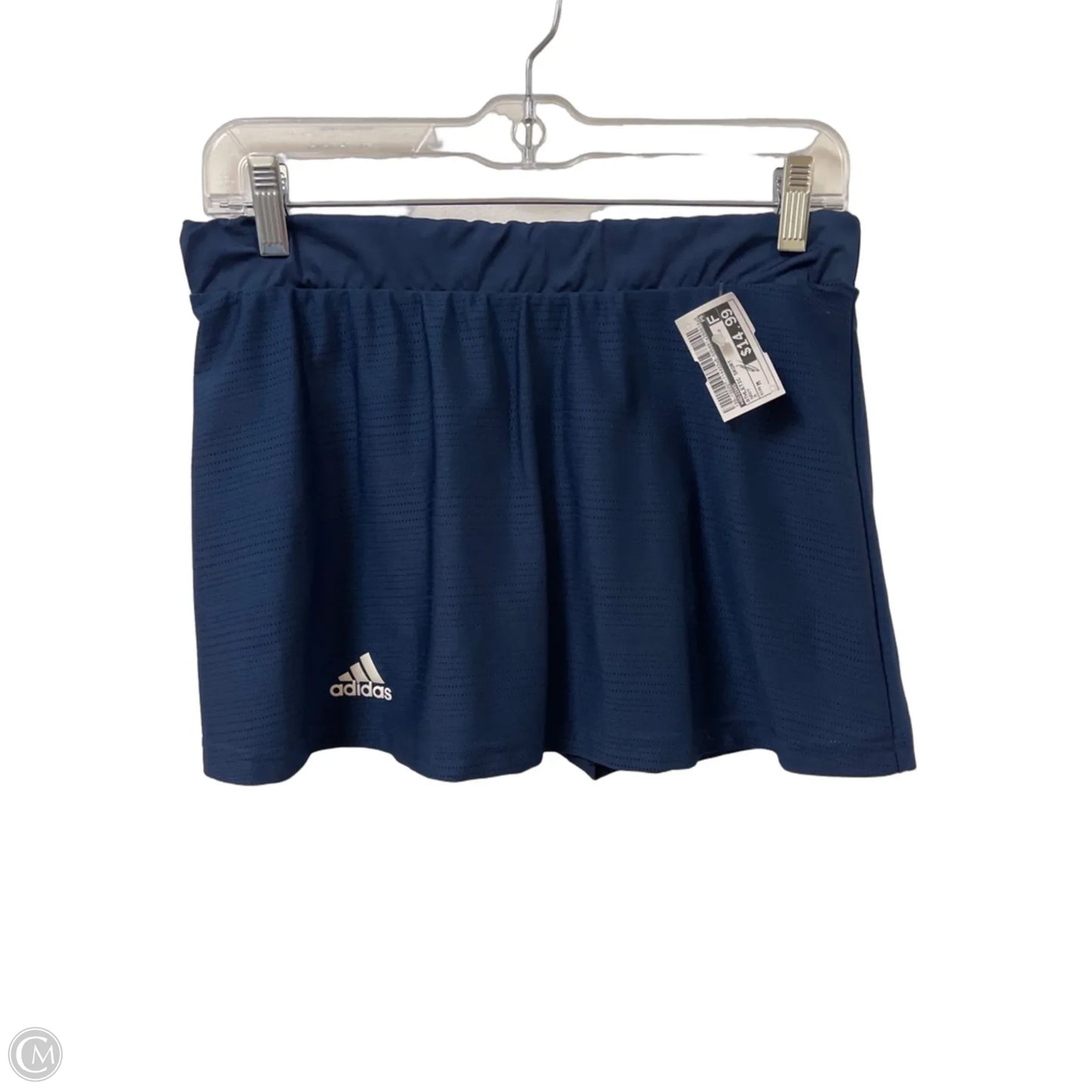 Athletic Skort By Adidas In Navy, Size: M