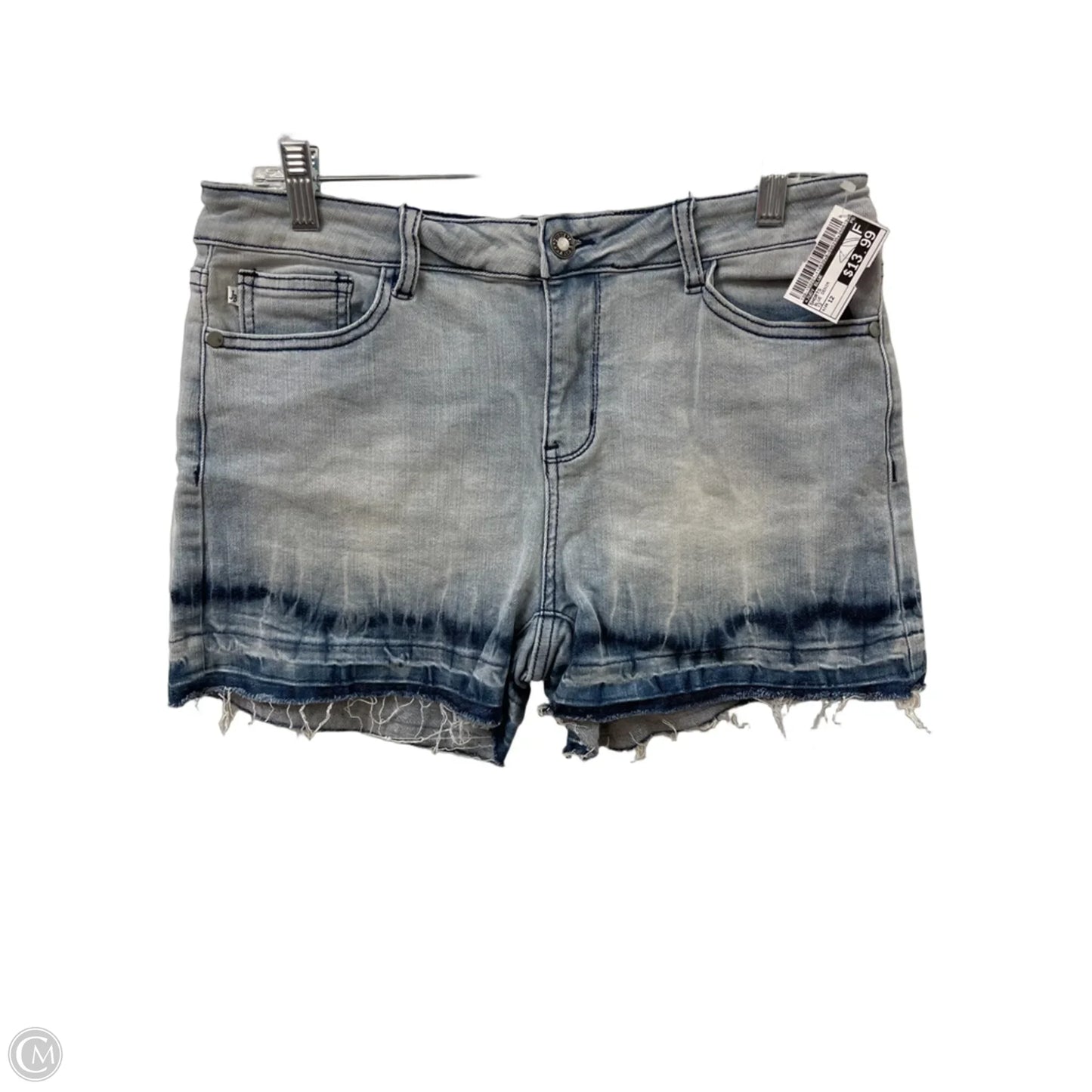 Shorts By Judy Blue In Blue Denim, Size: 12
