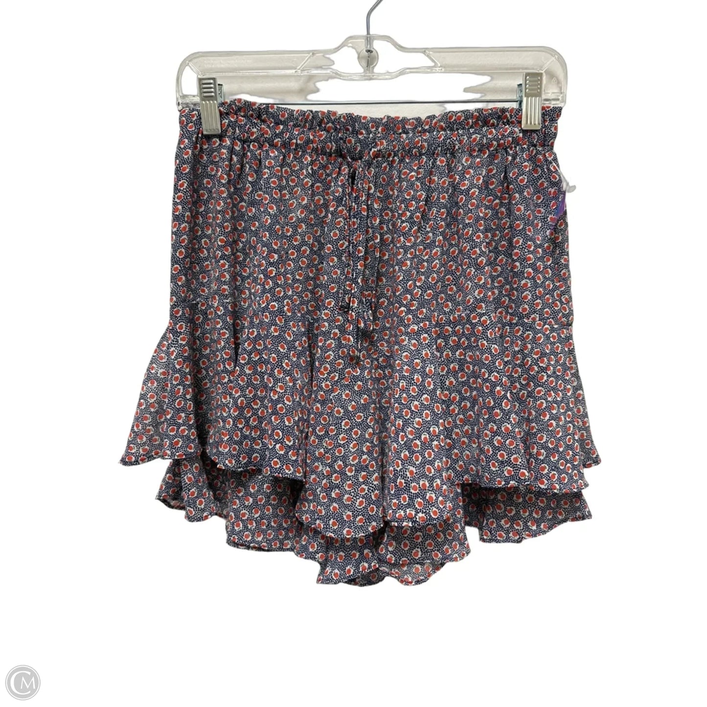 Skirt Mini & Short By Dress Forum In Blue & Orange, Size: 4