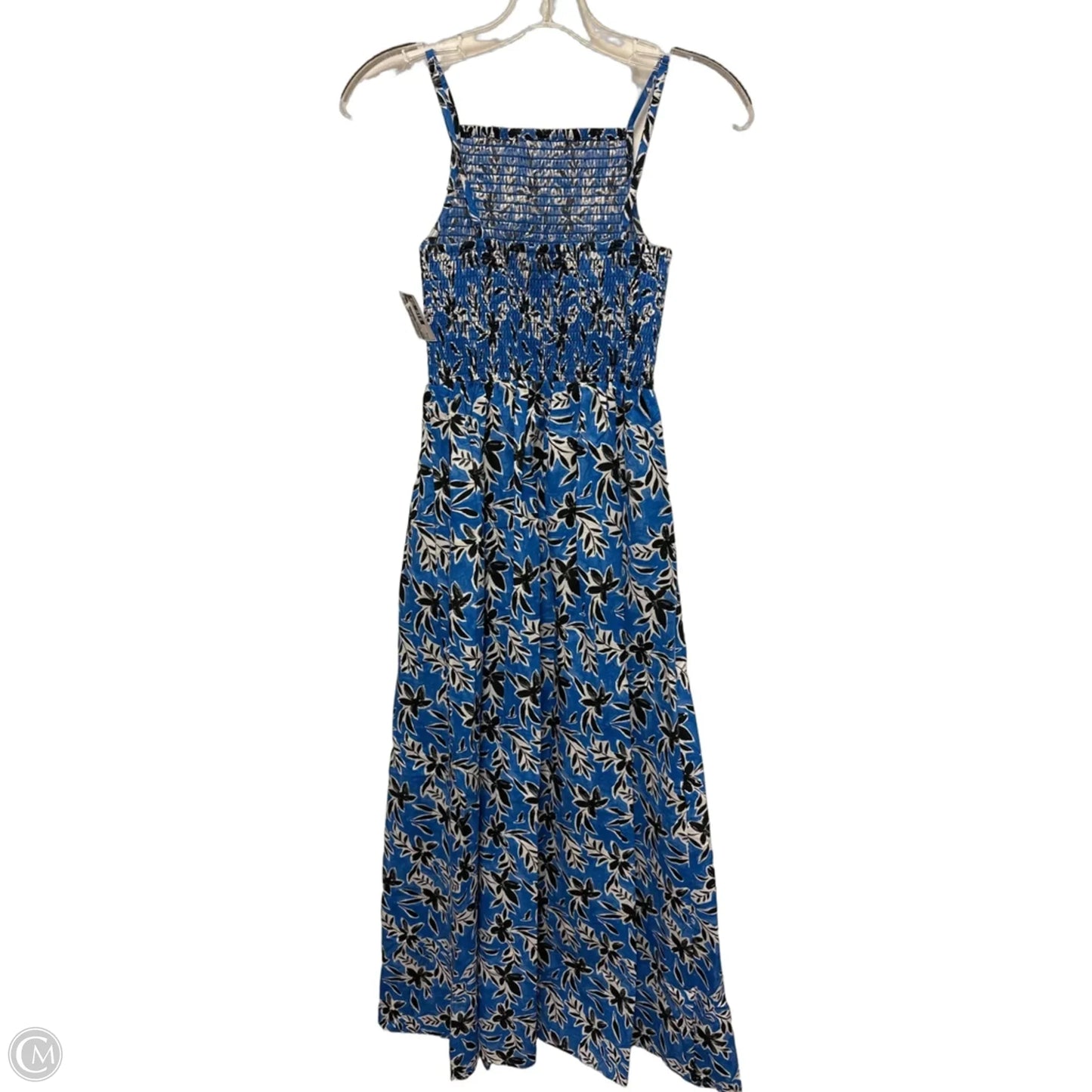Dress Casual Maxi By By Together In Black & Blue, Size: S
