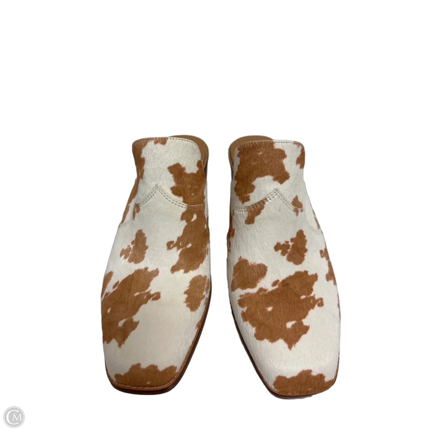 Shoes Heels Block By Crown Vintage In Animal Print, Size: 10