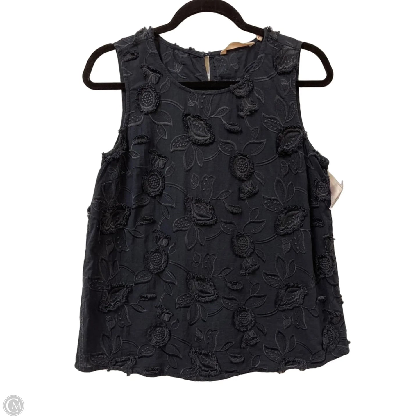 Top Sleeveless By Soft Surroundings In Navy, Size: S