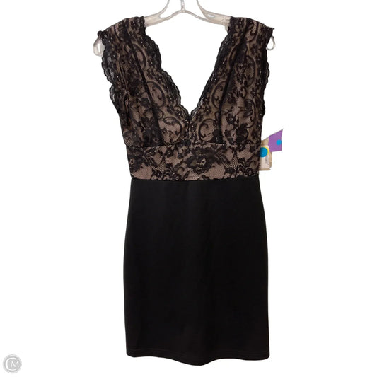 Dress Casual Short By Clothes Mentor In Black & Cream, Size: S