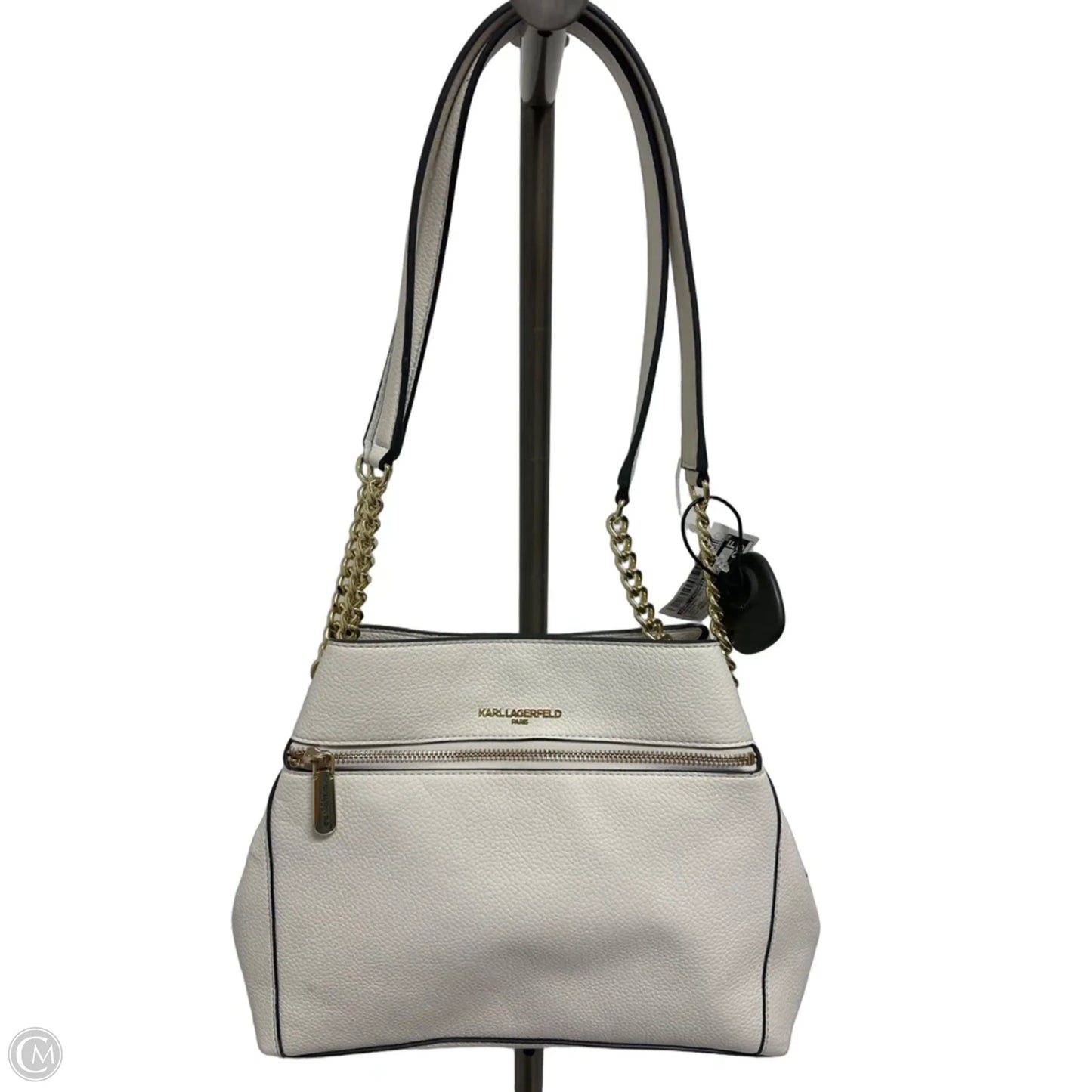 Handbag Designer By Karl Lagerfeld, Size: Medium