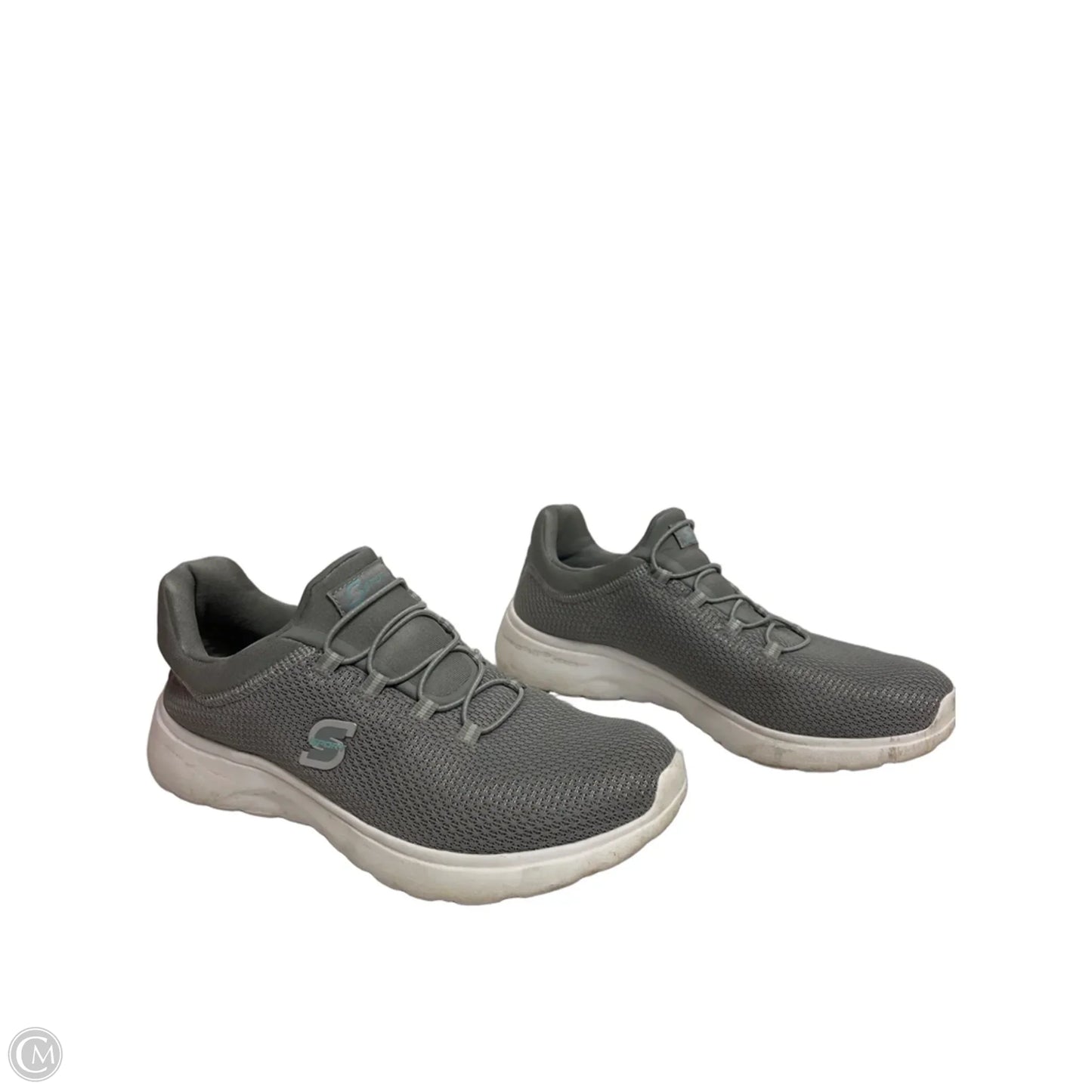 Shoes Athletic By Skechers In Grey, Size: 8.5