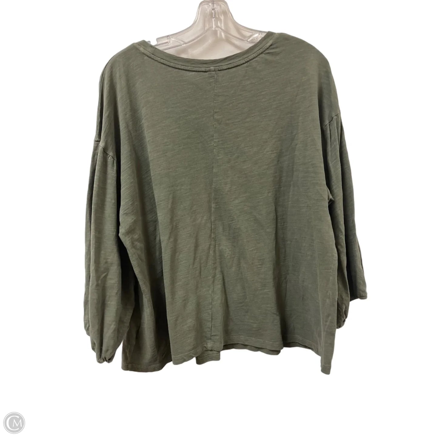 Top Long Sleeve By Old Navy In Green, Size: L