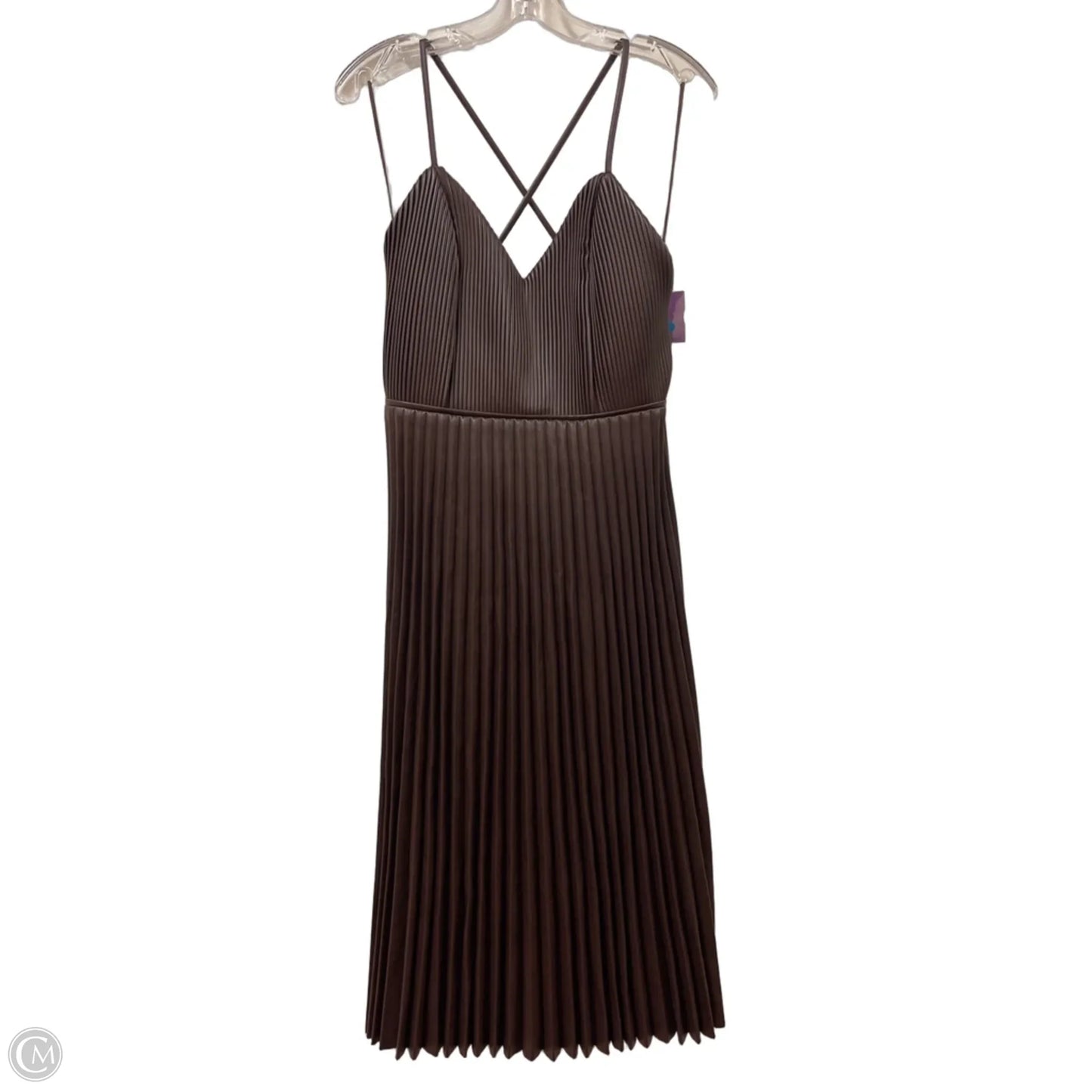Dress Casual Maxi By Banana Republic In Brown, Size: S