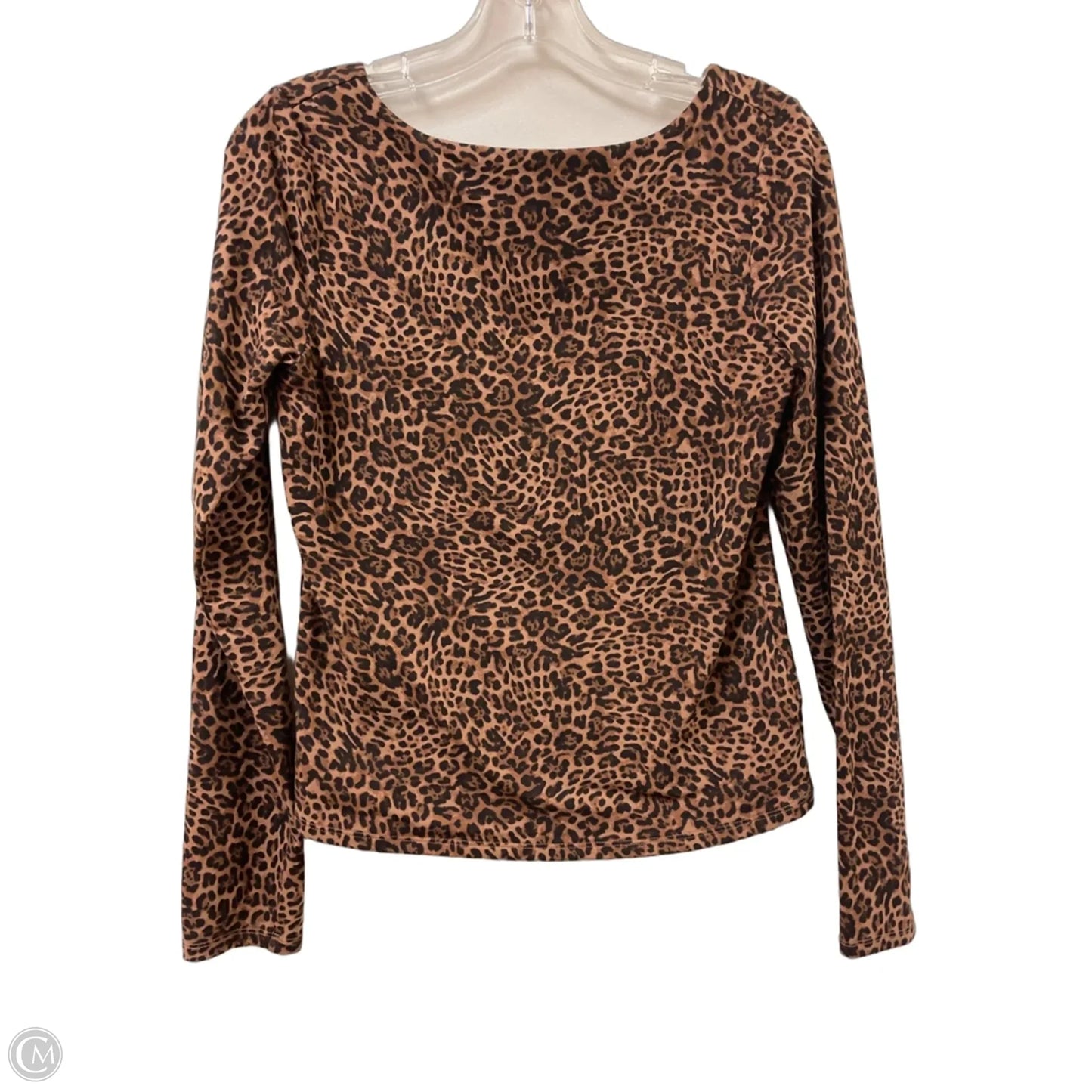Top Long Sleeve By Gap In Animal Print, Size: M