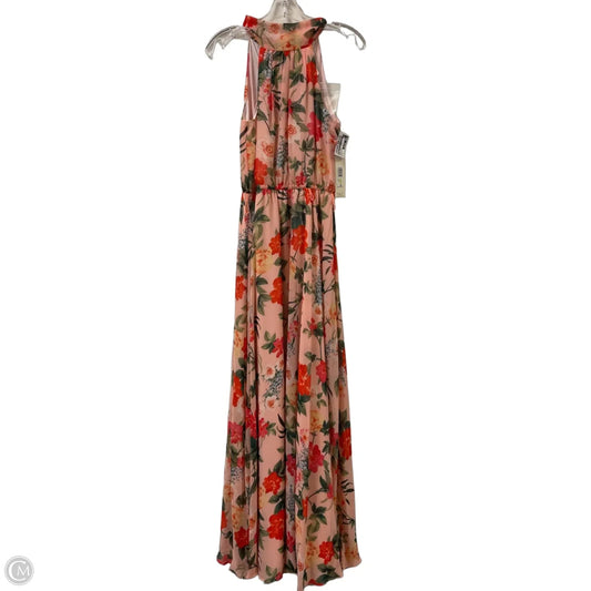 Dress Casual Maxi By Eliza J In Floral Print, Size: S