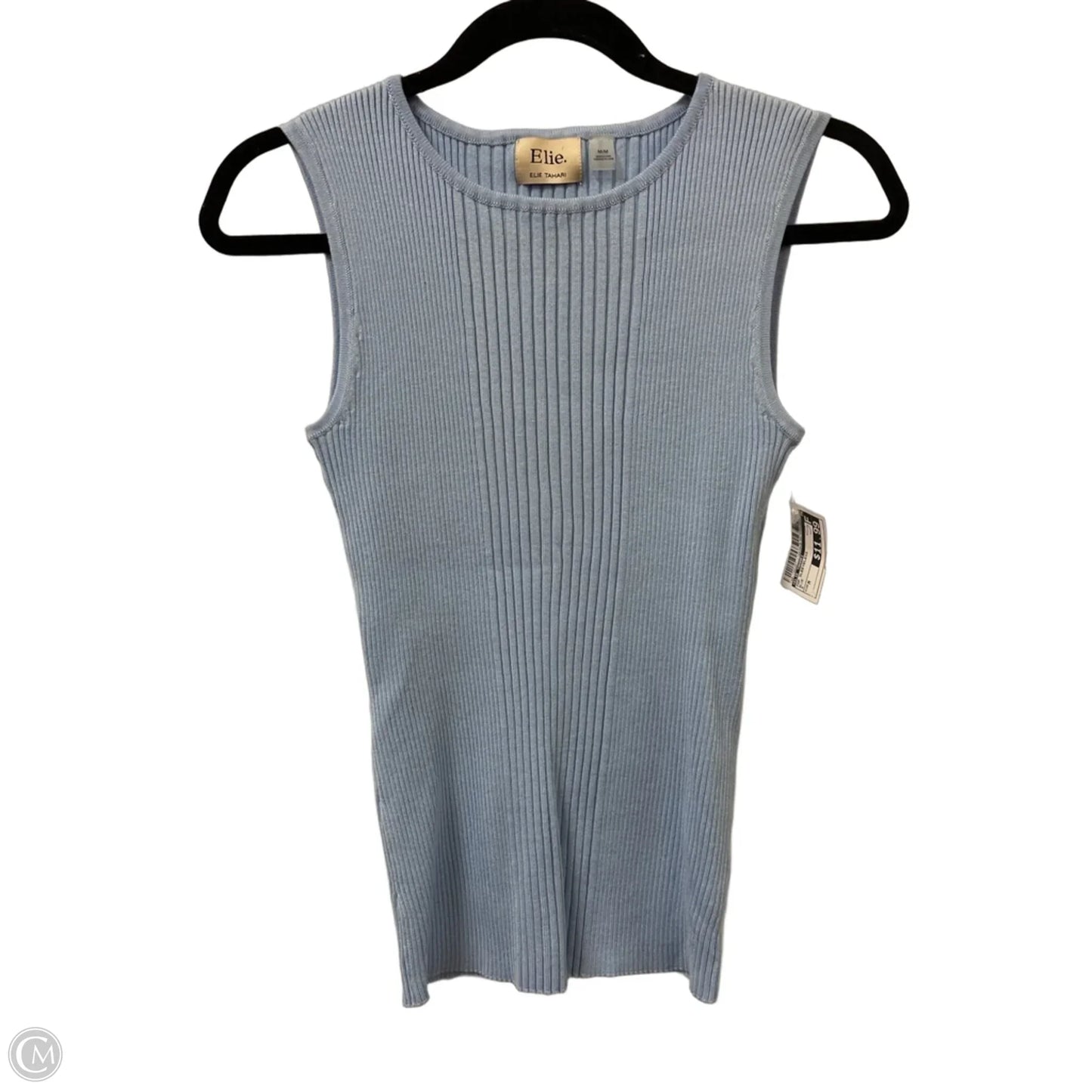Top Sleeveless By Elie Tahari In Blue, Size: M