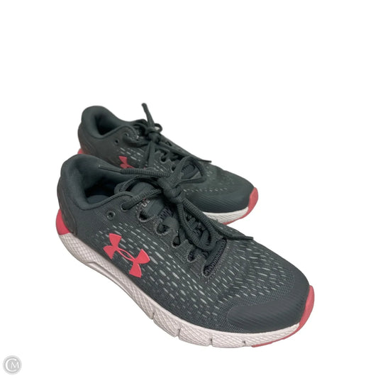 Shoes Athletic By Under Armour In Grey & Pink, Size: 6