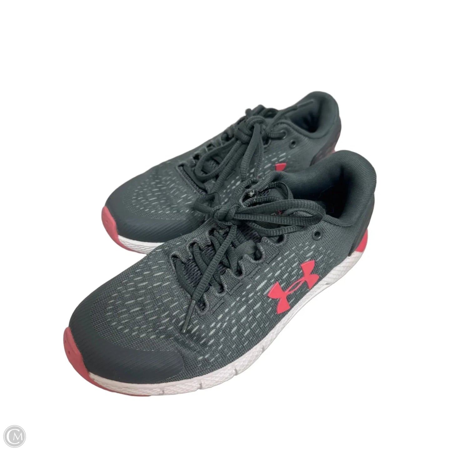 Shoes Athletic By Under Armour In Grey & Pink, Size: 6