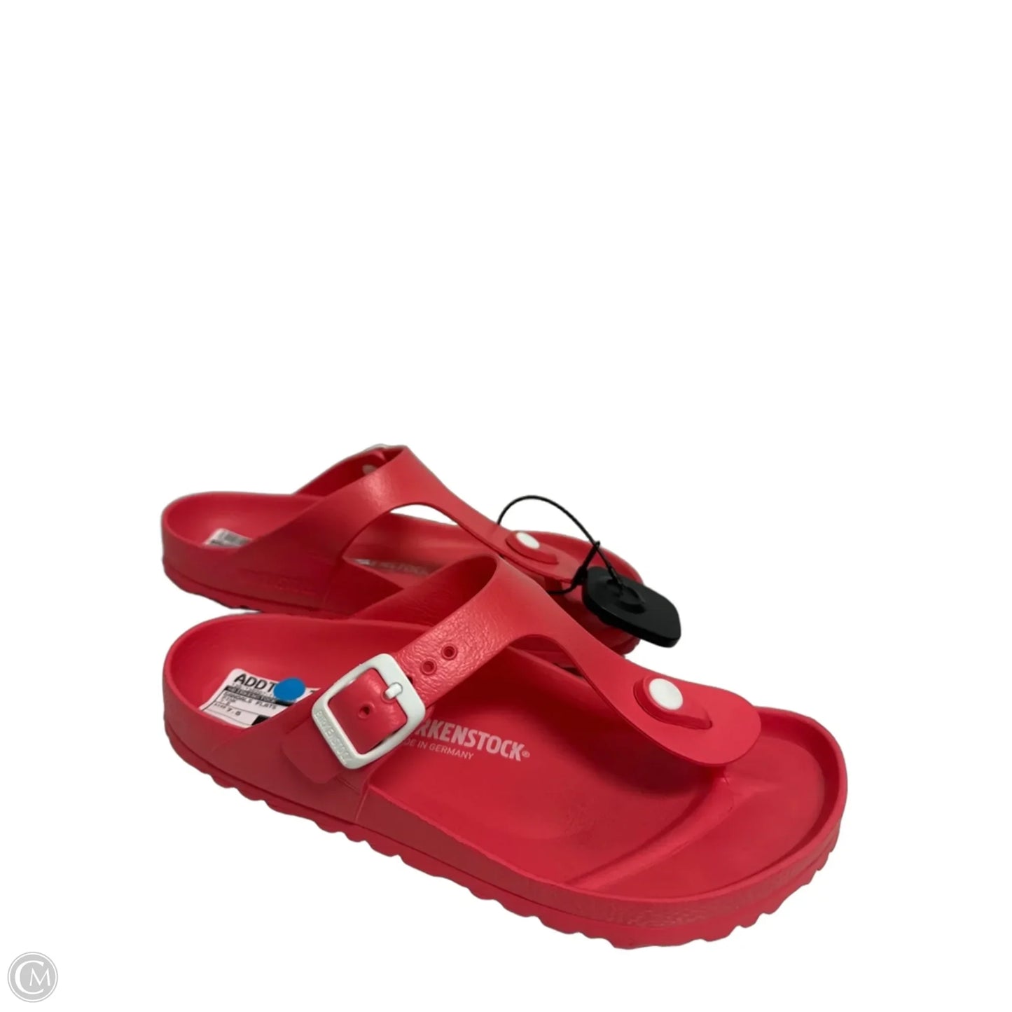 Sandals Flats By Birkenstock In Pink, Size: 7.5