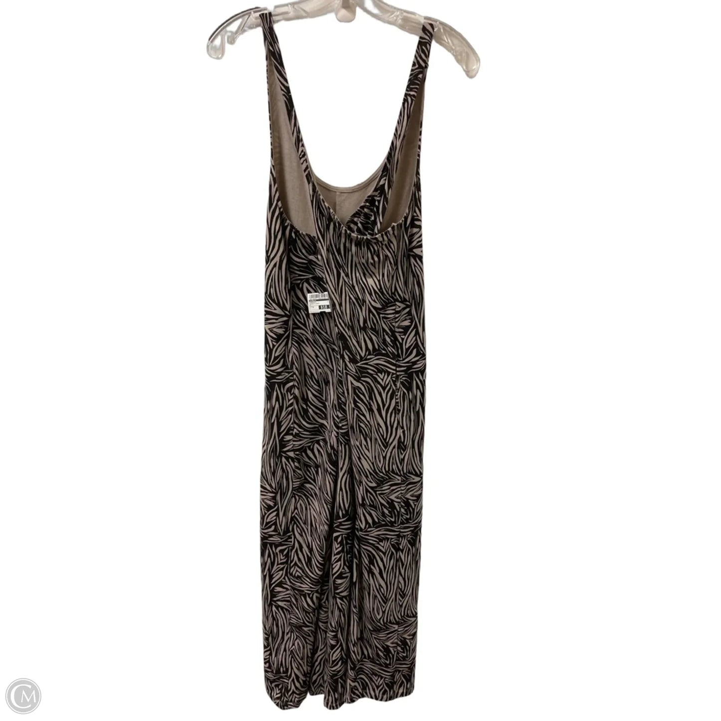 Jumpsuit By Kinesis In Black & Cream, Size: M