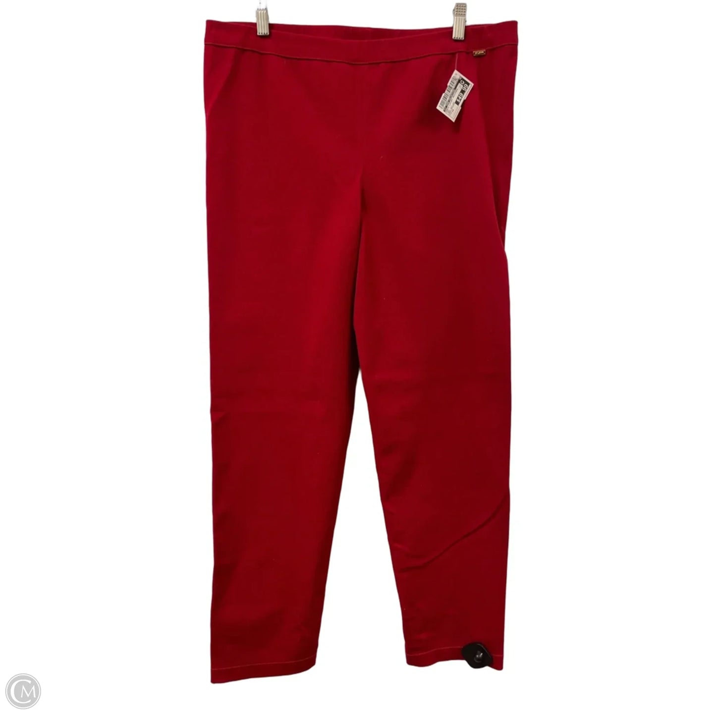 Pants Luxury Designer By St John Collection In Red, Size: 14