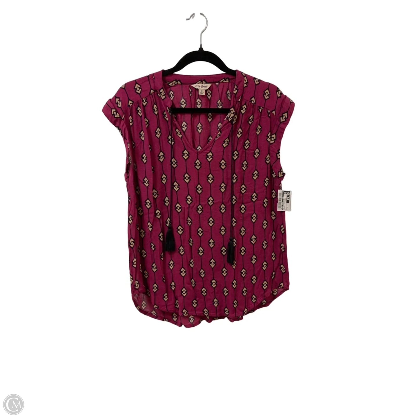 Top Sleeveless By Lucky Brand In Purple, Size: M