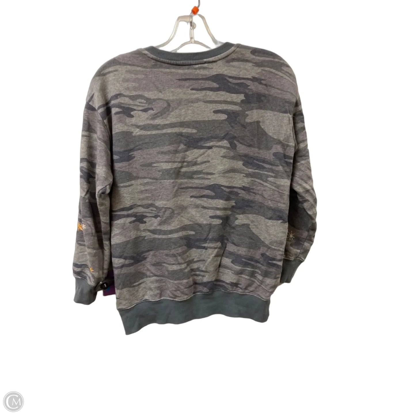 Sweatshirt Designer By Johnny Was In Camouflage Print, Size: Xxs