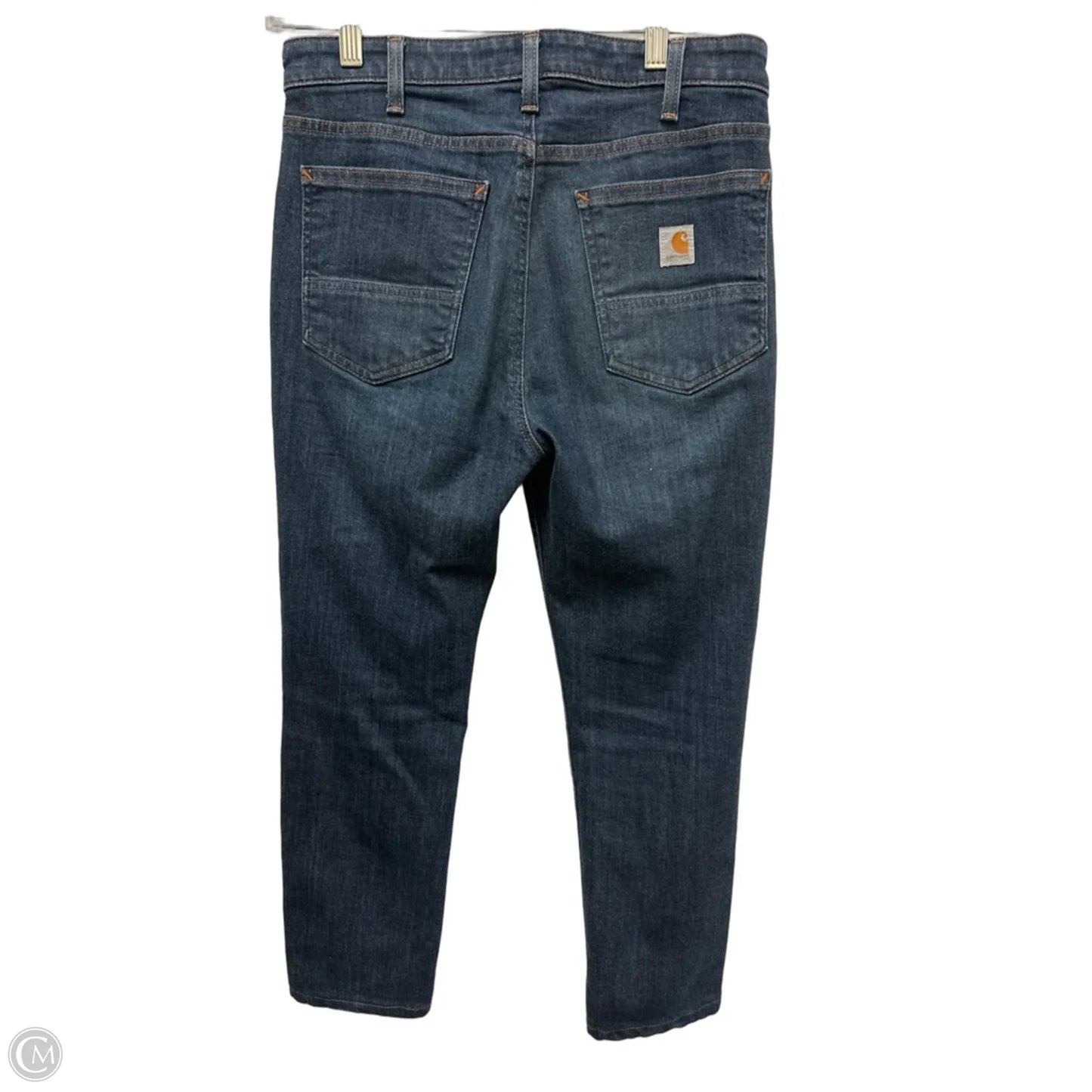 Jeans Straight By Carhartt In Blue Denim, Size: 8