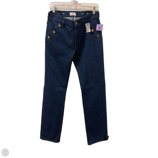 Jeans Straight By Clothes Mentor In Blue Denim, Size: 8