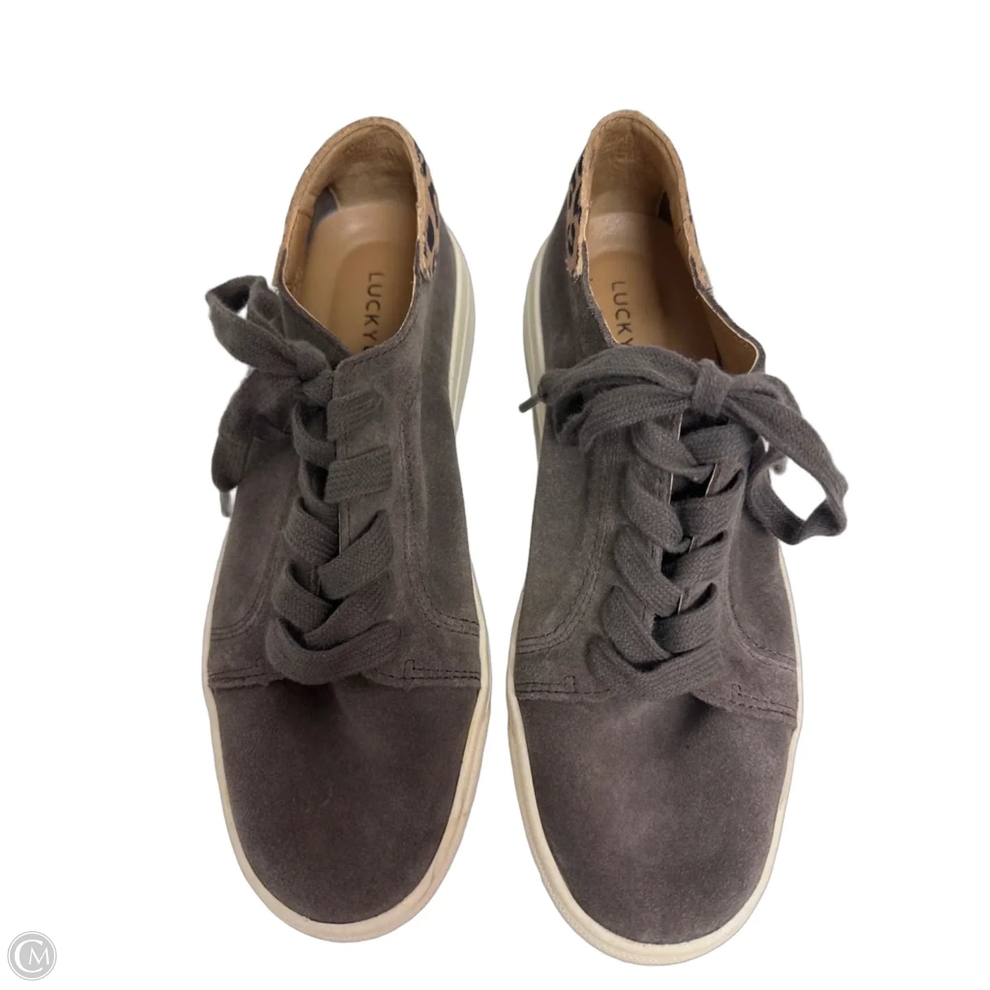 Shoes Sneakers By Lucky Brand In Grey, Size: 6