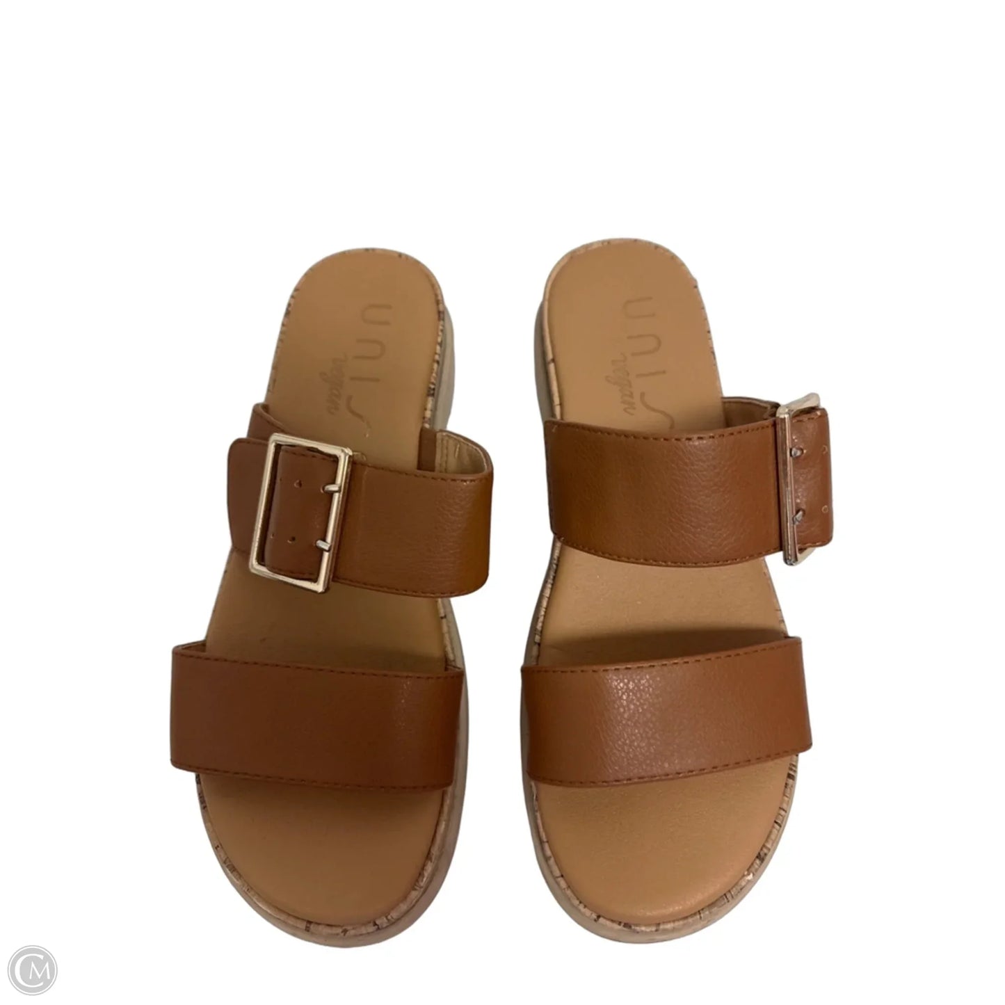 Sandals Flats By Unisa In Brown, Size: 6.5