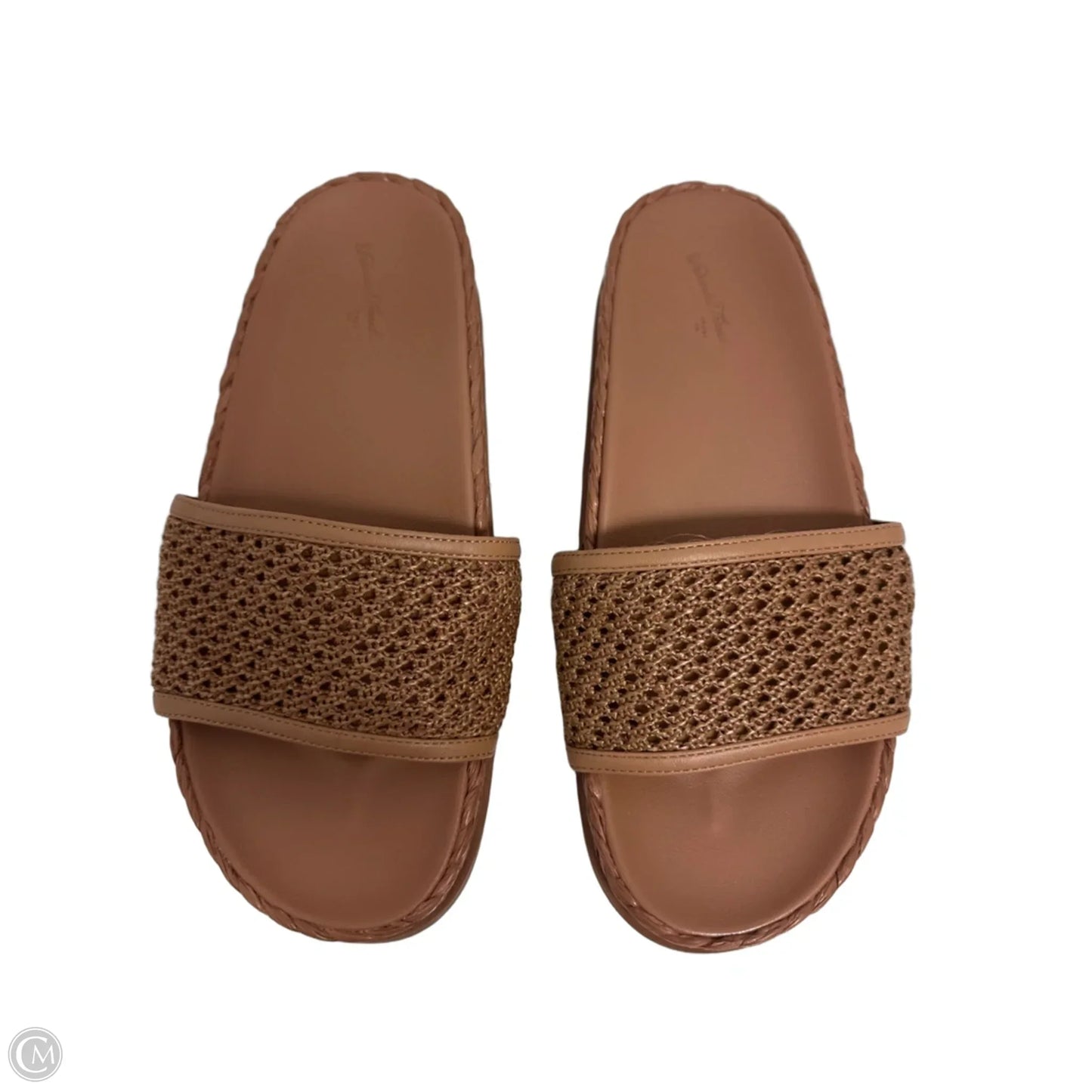 Sandals Flats By Universal Thread In Brown, Size: 8