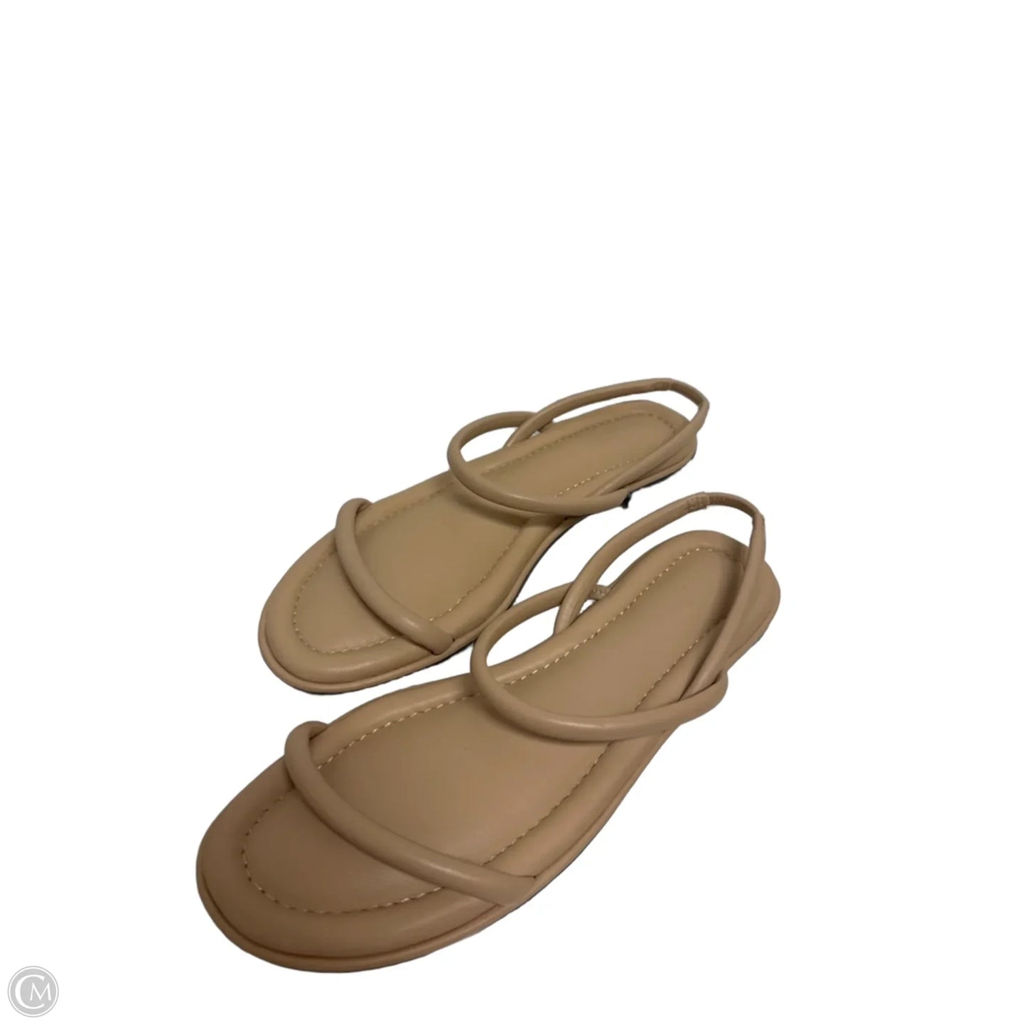 Sandals Flats By J. Crew In Cream, Size: 9
