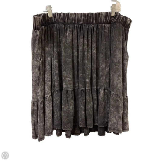 Skirt Mini & Short By Torrid In Grey, Size: 20