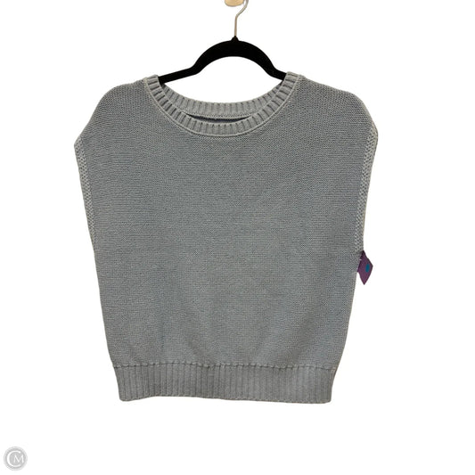 Sweater Short Sleeve By Loft In Blue, Size: Xs