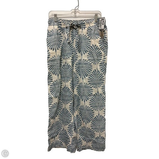 Pants Wide Leg By Joie In Blue & Cream, Size: 8