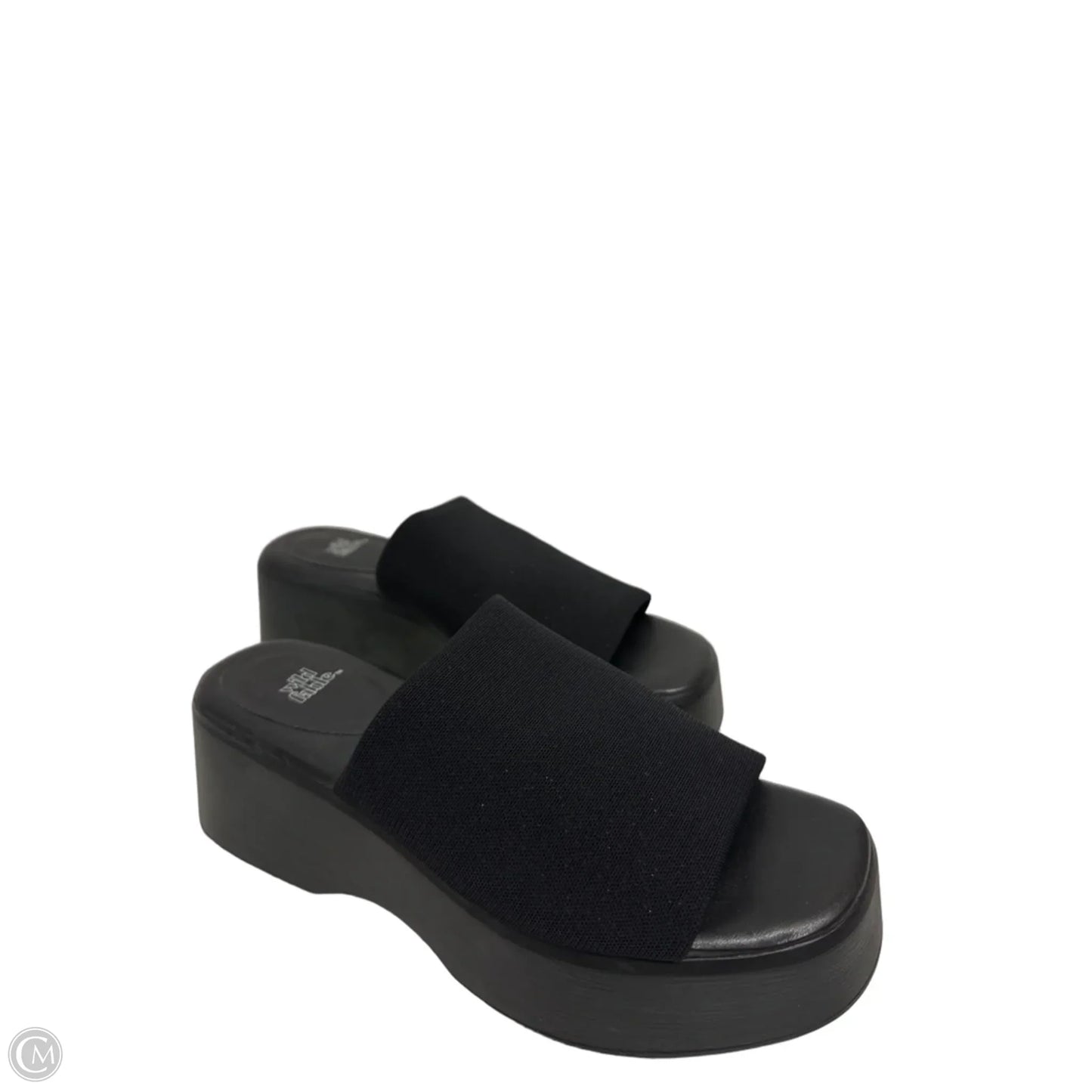 Sandals Heels Wedge By Wild Fable In Black, Size: 8