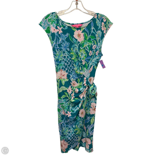 Dress Designer By Lilly Pulitzer In Floral Print, Size: S