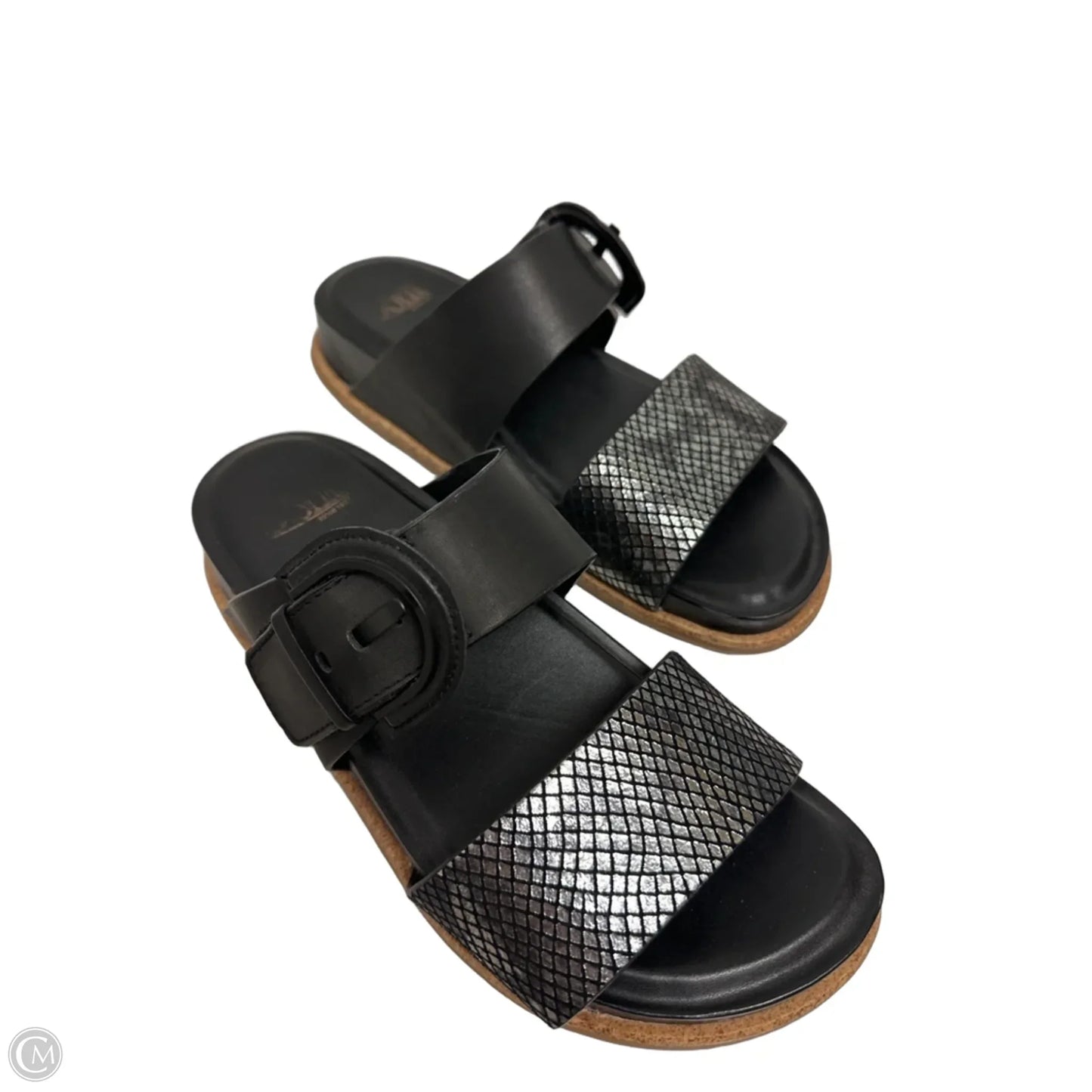 Sandals Flats By Sofft In Black, Size: 7