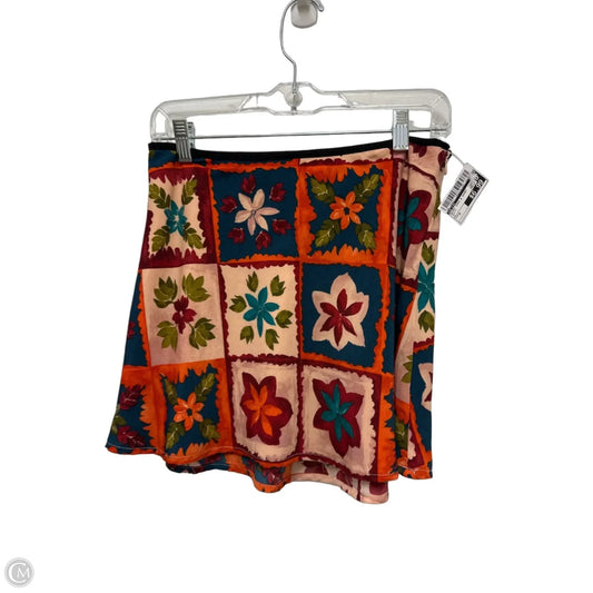 Skirt Mini & Short By Le Lis In Multi-colored, Size: 8