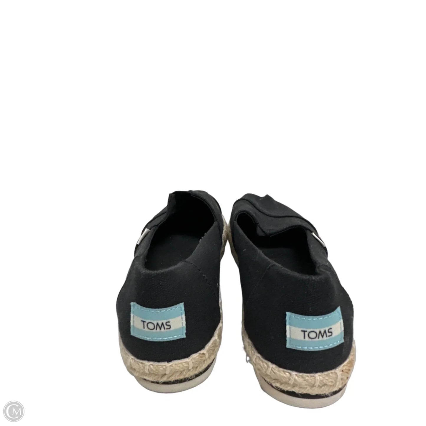 Shoes Flats By Toms In Black, Size: 7