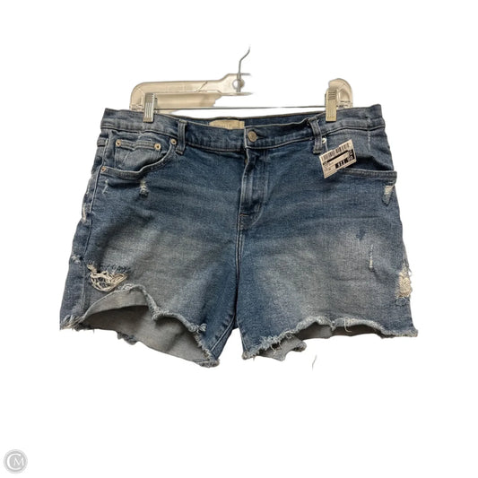 Shorts By Gap In Blue Denim, Size: 16