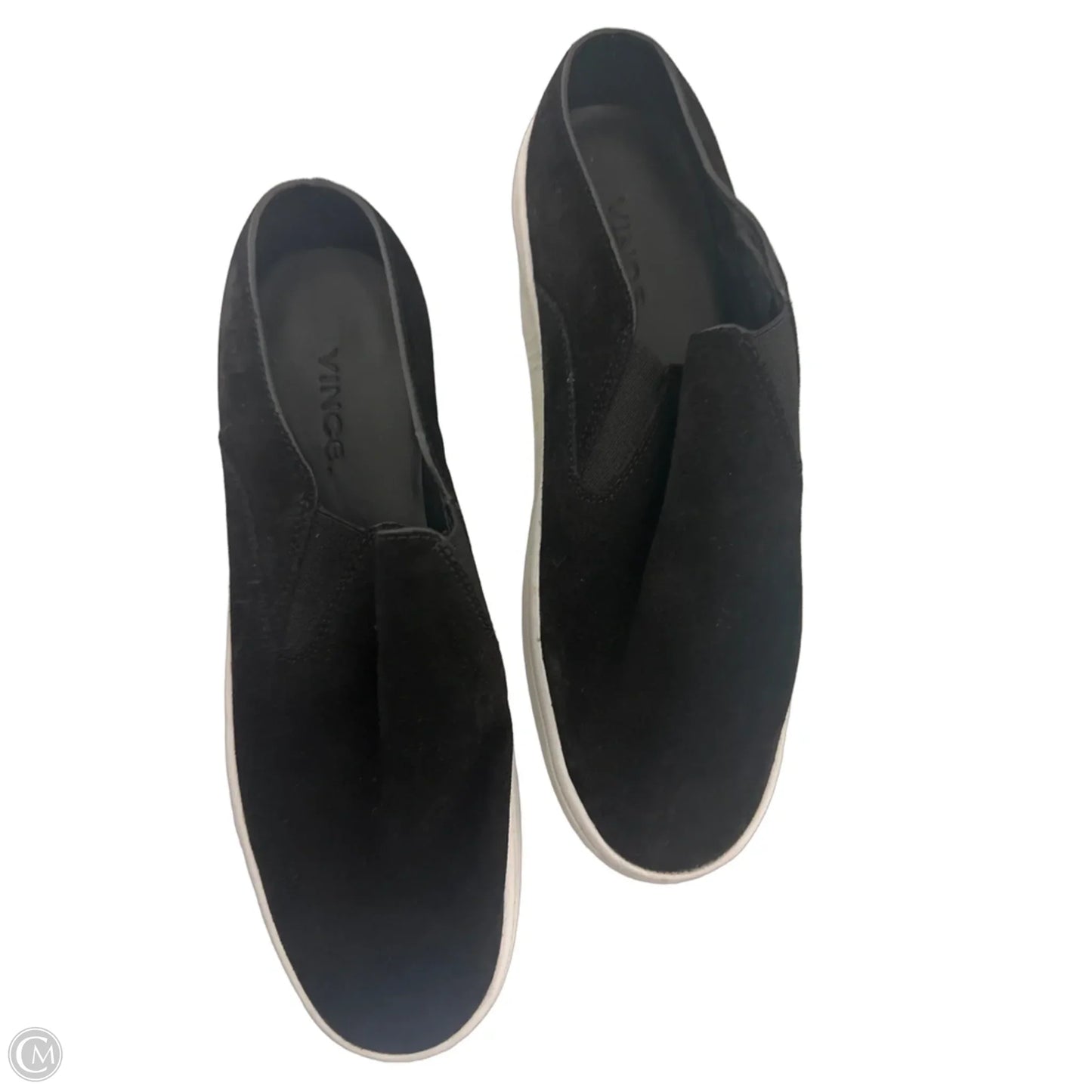 Shoes Flats By Vince In Black, Size: 5