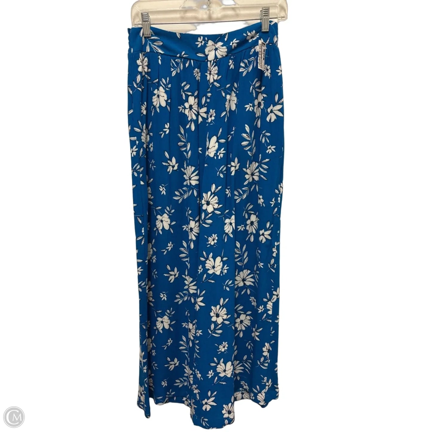 Pants Wide Leg By Blue Rain In Blue & White, Size: 8