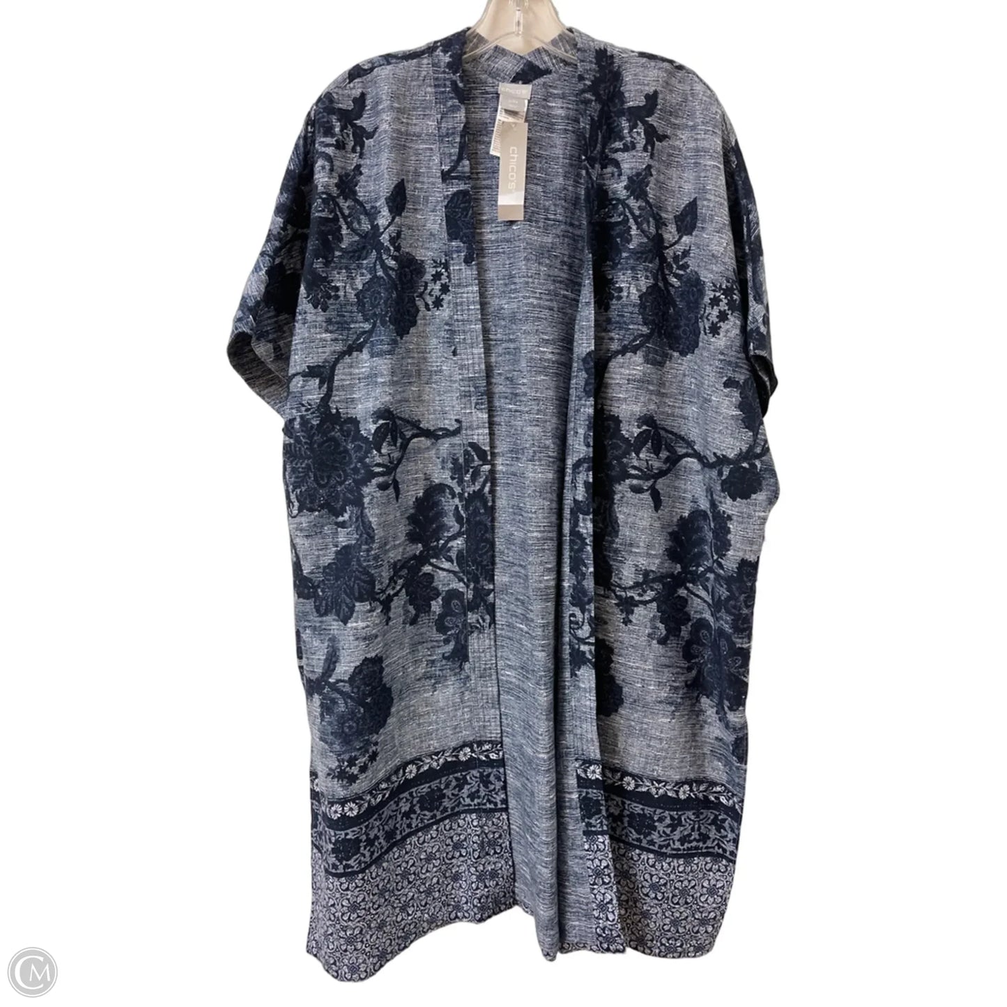 Kimono By Chicos In Navy, Size: M