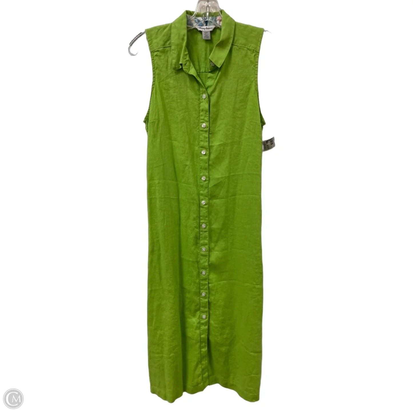 Dress Casual Midi By Tommy Bahama In Green, Size: S