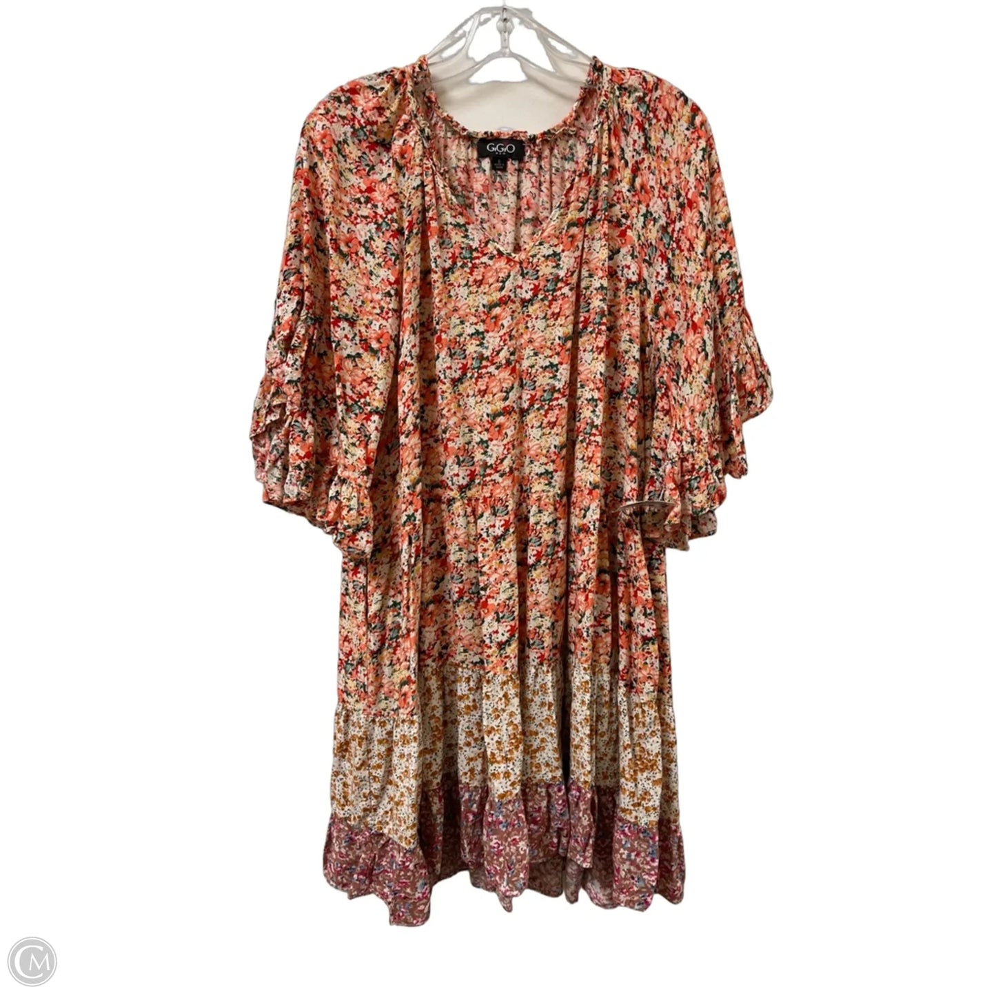 Dress Casual Short By Gigio In Floral Print, Size: S