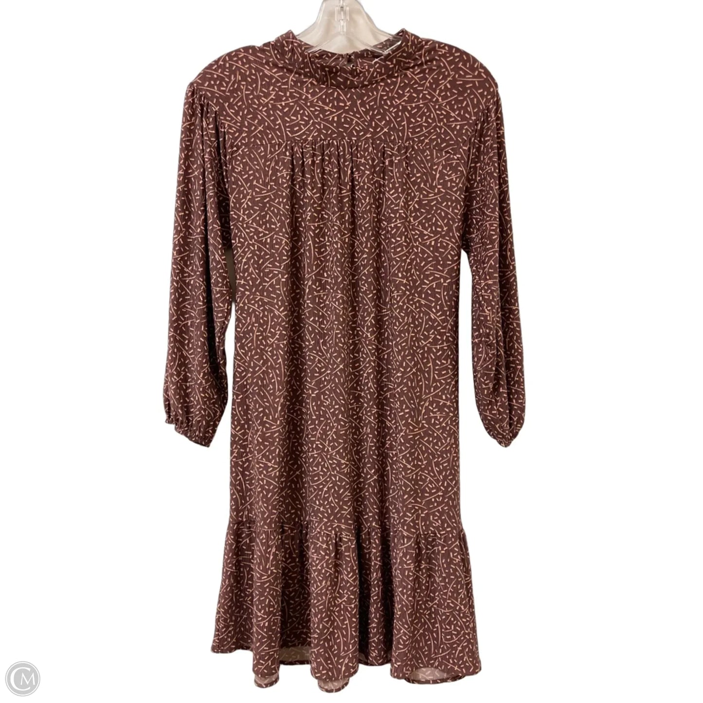 Dress Casual Short By Gilli In Brown, Size: S