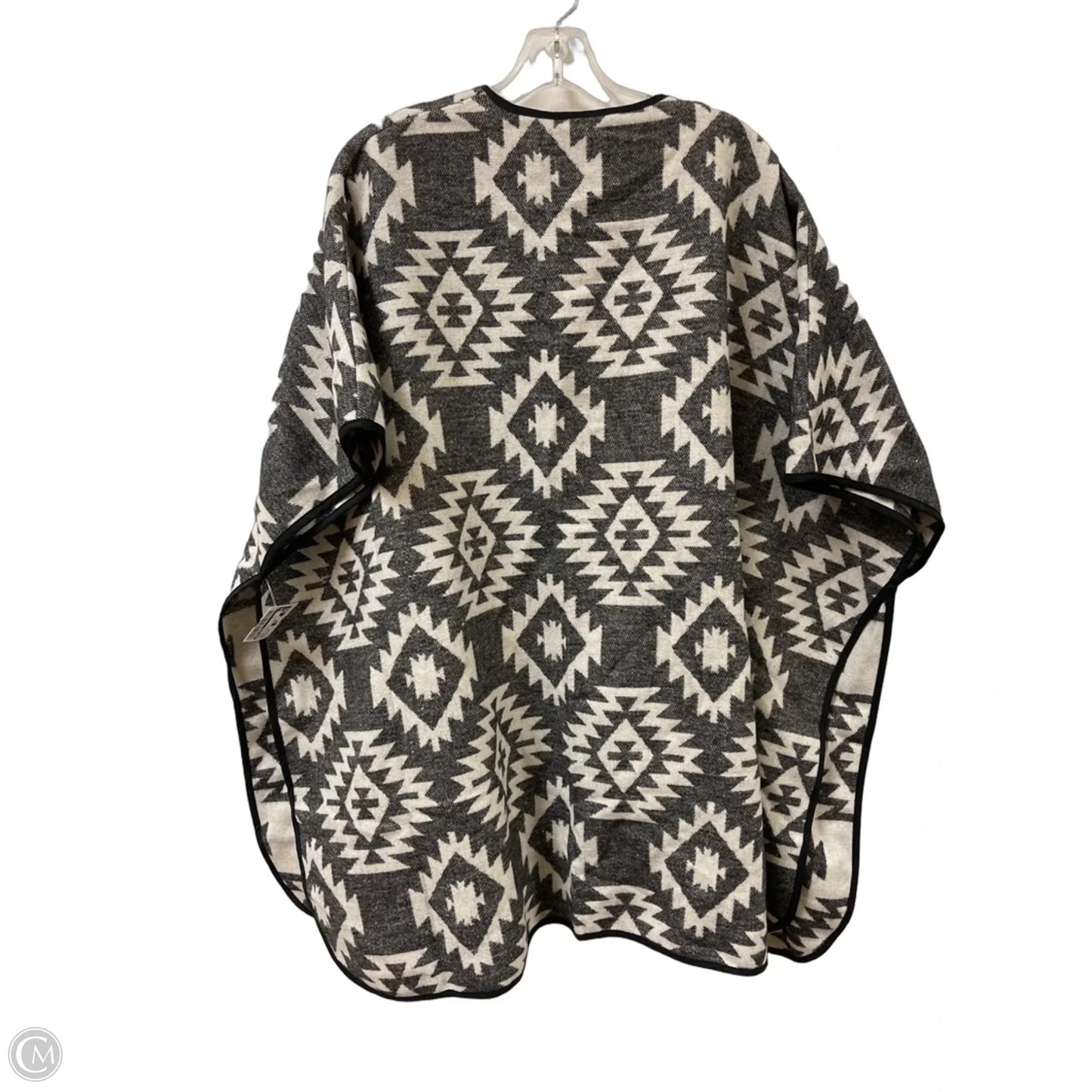 Shawl By Vero Moda In Black & White, Size: Osfm